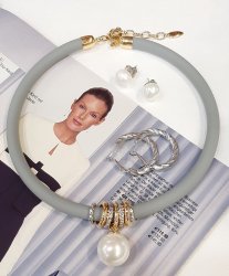 Комплект с жемчугом, Uvelina