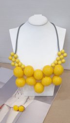 Комплект: колье+серьги, Murano