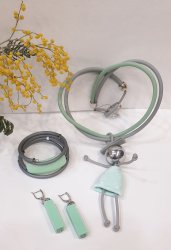 Комплект: кулон+браслет, Murano