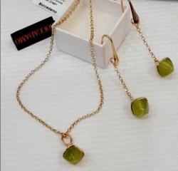 Комплект : Кулон+серьги, Boccadamo