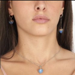 Комплект: Кулон+серьги, Boccadamo