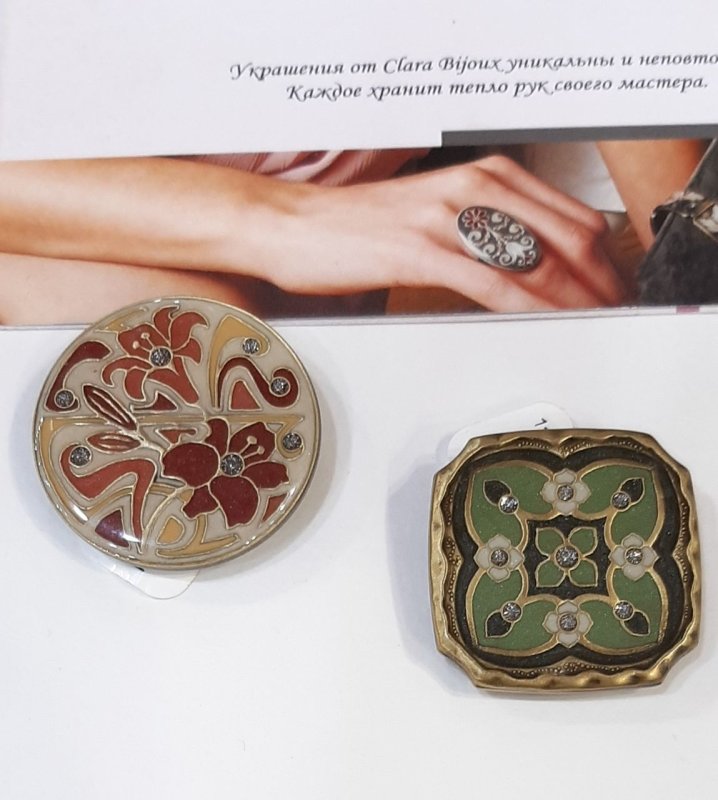 Зажим для шарфа, Clara Bijoux