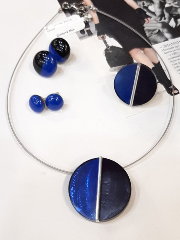 Комплект: колье+кольцо, Culture Mix