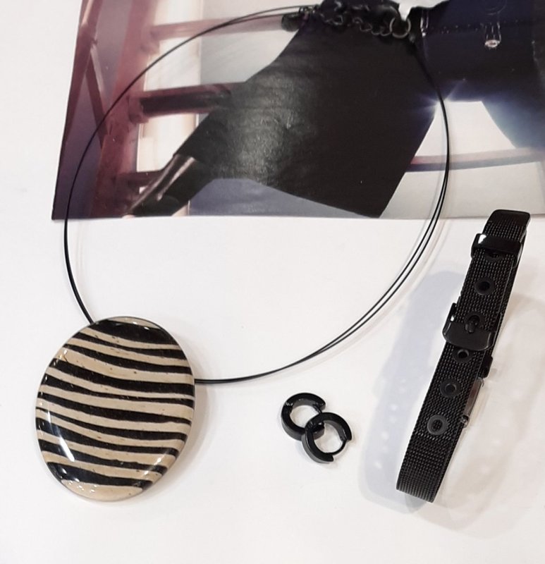 Комплект: браслет+серьги