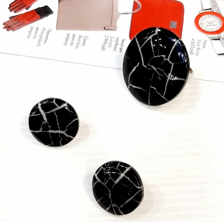 Комплект: кольцо+пусеты, Culture Mix