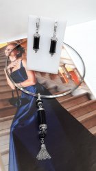 Комплект: колье+серьги