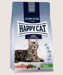 Корм Хэппи Кэт для кошек лосось 1,3кг