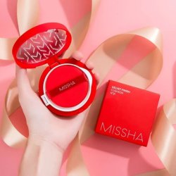 MISSHA Velvet finish Тональный кушон с бархатным финишем , тон 21, 23