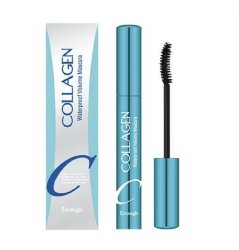 Водостойкая тушь для ресниц Collagen Waterproof Mascara с коллагеном 10мл.