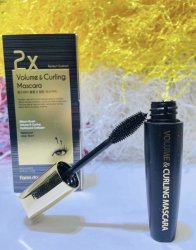 Farmstay Тушь для ресниц 2x Volume & Curling Mascara, черный