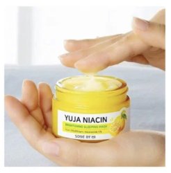 Some By Mi Yuja Niacin ночная осветляющая маска для лица, 60 г, 60 мл