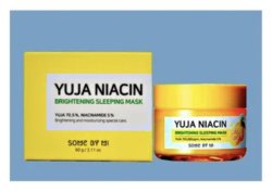 Some By Mi Yuja Niacin ночная осветляющая маска для лица, 60 г, 60 мл