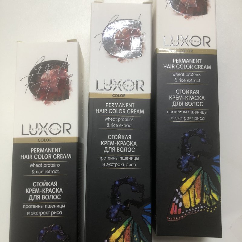 Краска для волос Luxor professional,