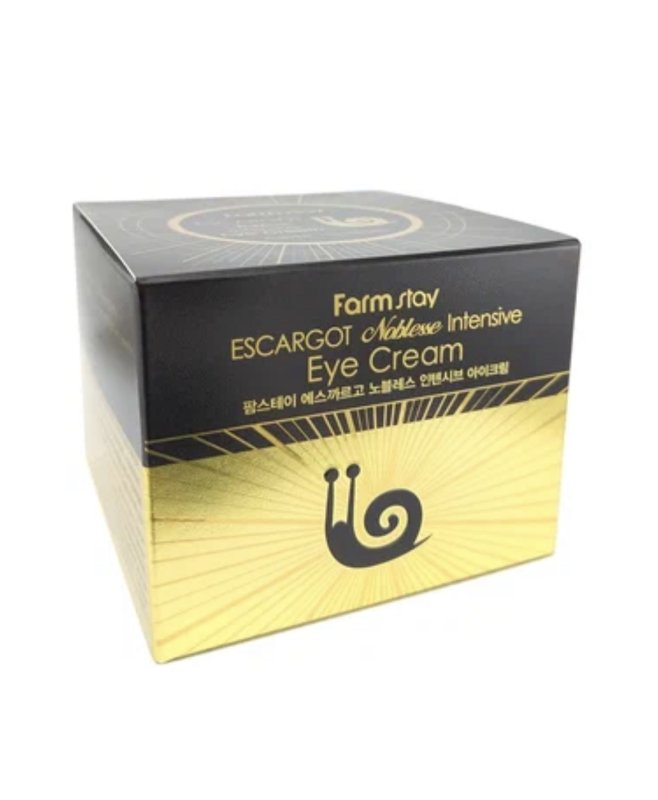 Интенсивный крем для кожи вокруг глаз с муцином улитки FarmStay Escargot Noblesse Intensive Eye Cream 50g