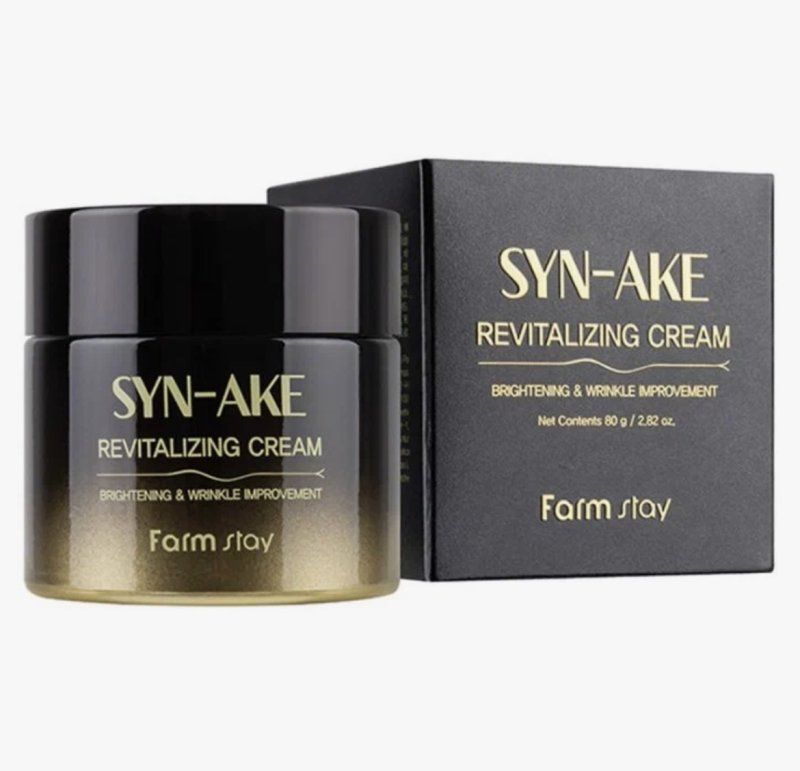 Farmstay Syn-Ake Revitalizing Cream крем для лица со змеиным пептидом, 80 г