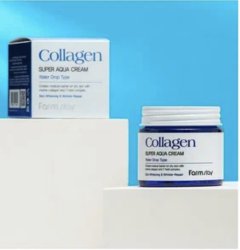 Farmstay Collagen Super Aqua Cream Крем суперувлажняющий с коллагеном, 80 мл