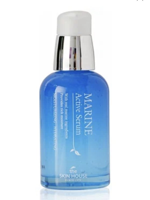 The Skin House Marine Active Serum Сыворотка для лица с морской водой и керамидами, 50 мл, 150 г