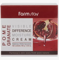 Farmstay Увлажняющий крем для лица с экстрактом граната, 100 г