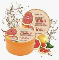 Lebelage Гель для тела Moisture Vitamin Soothing Gel увлажняющий успокаивающий, 300 мл