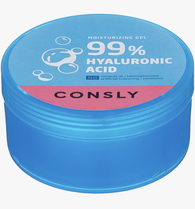 Consly Гель увлажняющий с гиалуроновой кислотой - Hyaluronic acid moisture gel, 300мл