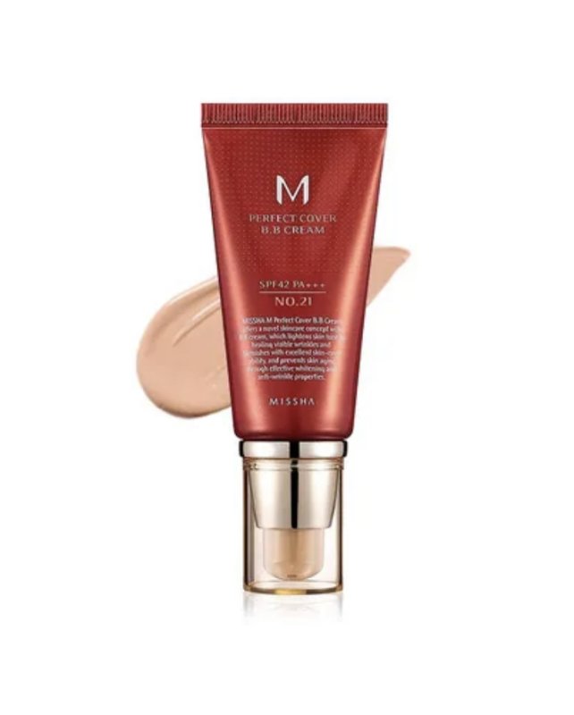 MISSHA Тональный BB крем M Perfect Cover BB Cream Rx , No. 21 Light Beige, 50 мл