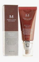 MISSHA Тональный BB крем M Perfect Cover BB Cream Rx , No. 21 Light Beige, 50 мл