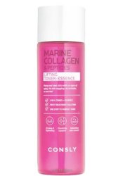 Consly Укрепляющий тонер-эссенция с коллагеном и пептидами Marine collagen & peptides lifting, 200мл 