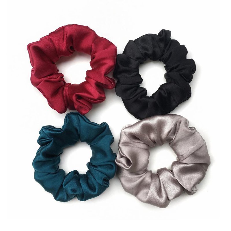 Скранч для волос глянцевый