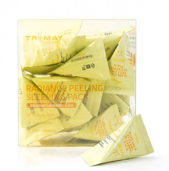Trimay Ночная маска с ниацинамидом для сияния кожи Radiance Peeling Sleeping Pack