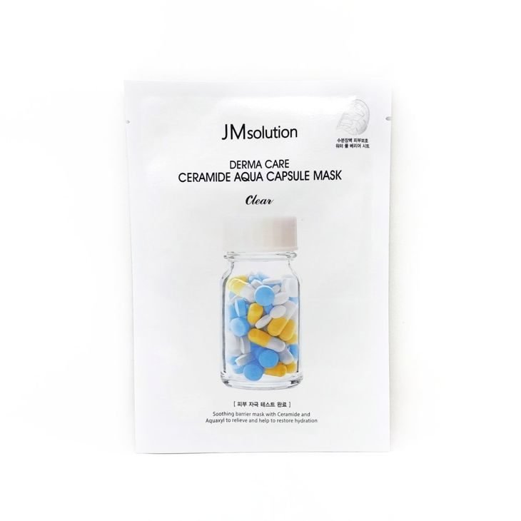 JMsolution Восстанавливающая маска с керамидами Derma Care Ceramide Aqua Capsule Mask