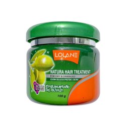 Маска для волос с маслом жожоба и протеинами шелка Lolane Natura Treatment for Dry & Damaged Hair + Jojoba Oil & Silk Protein