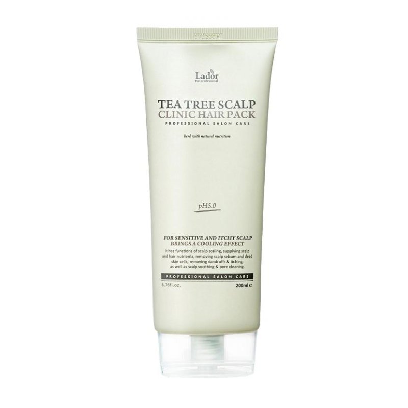 Lador Маска-пилинг для кожи головы с чайным деревом Tea Tree Scalp Hair Pack