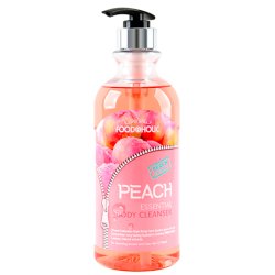 Foodaholic Гель для душа с экстрактом персика Peach Essential Body Cleanser