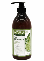 Гель для душа Evas Naturia Pure Body Wash Wild Mint & Lime