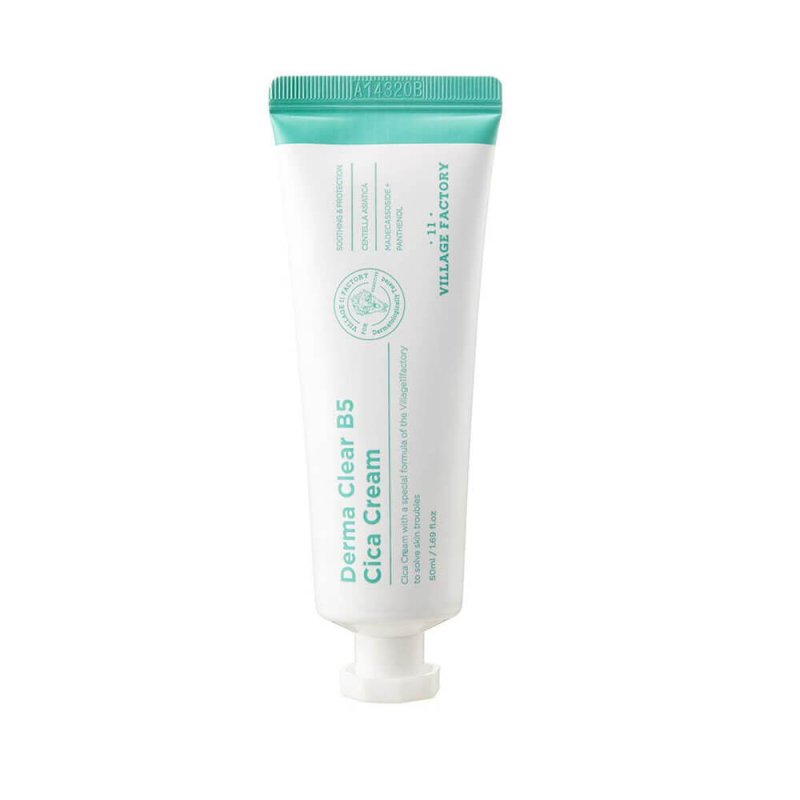 Успокаивающий крем с центеллой Village 11 Factory Derma Clear B5 Cica Cream