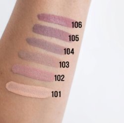 LUX visage MATT TINT WATERPROOF 12H Matt tint waterproof 12H Жидкие матовые тени для век