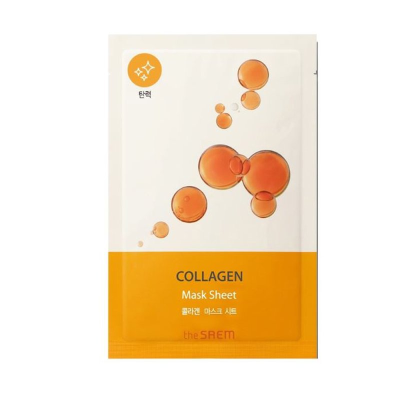 The Saem Тканевая маска с коллагеном Bio Solution Mask Sheet Firming Collagen