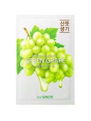 The Saem Тканевая маска с экстрактом зеленого винограда Green Grape Natural Mask Sheet