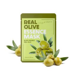 FarmStay Маска тканевая с экстрактом оливы Mask Real Olive
