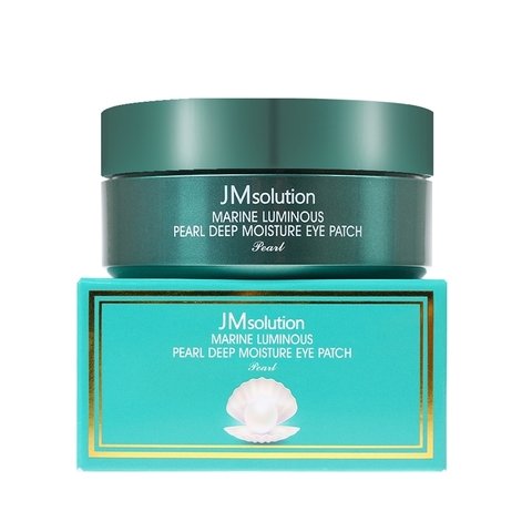JM SOLUTION Патчи гидрогелевые с жемчугом и морским коллагеном Marine Luminous Pearl Deep Moisture