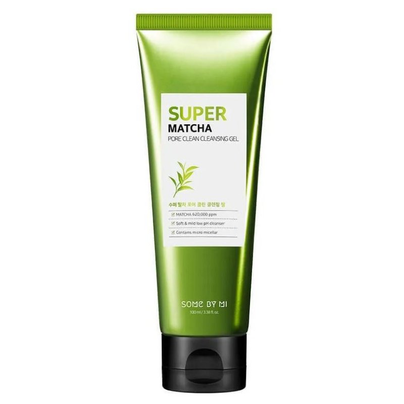 Some by Mi Гель для умывания с чаем матча Super Matcha Pore Clean Cleansing Gel
