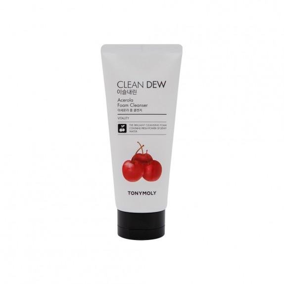 Tony Moly Пенка c экстрактом вишни Clean Dew Foam Cleanser Acerola