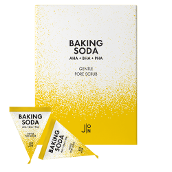J:ON Скраб для лица с содой и кислотами Baking Soda Gentle Pore Scrub Tube