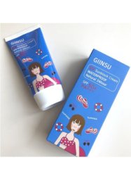 Giinsu Солнцезащитный водоотталкивающий крем UV Sunblock Cream Waterproof Natural 24 hour SPF 50