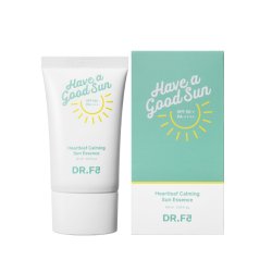 DR.F5 Солнцезащитная эссенция смягчающая Heartleaf Calming Sun Essence SPF50+