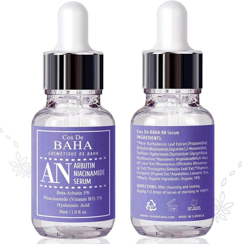 Cos de Baha cыворотка против пигментации с арбутином и ниацинамидом Arbutin 5%+Niacinamide 5% Serum
