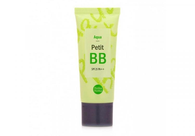 Holika Holika BB крем освежающий c экстрактом зеленого чая Petit BB Aqua
