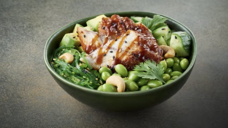 Поке с курицей