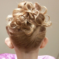 Прическа вечерняя