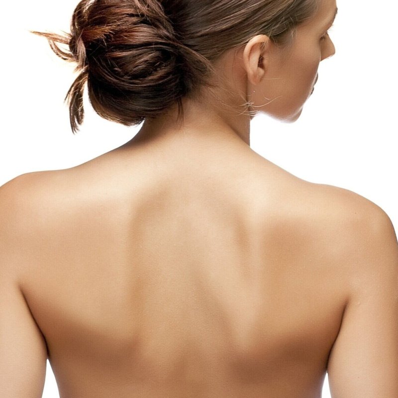 Чистка спины